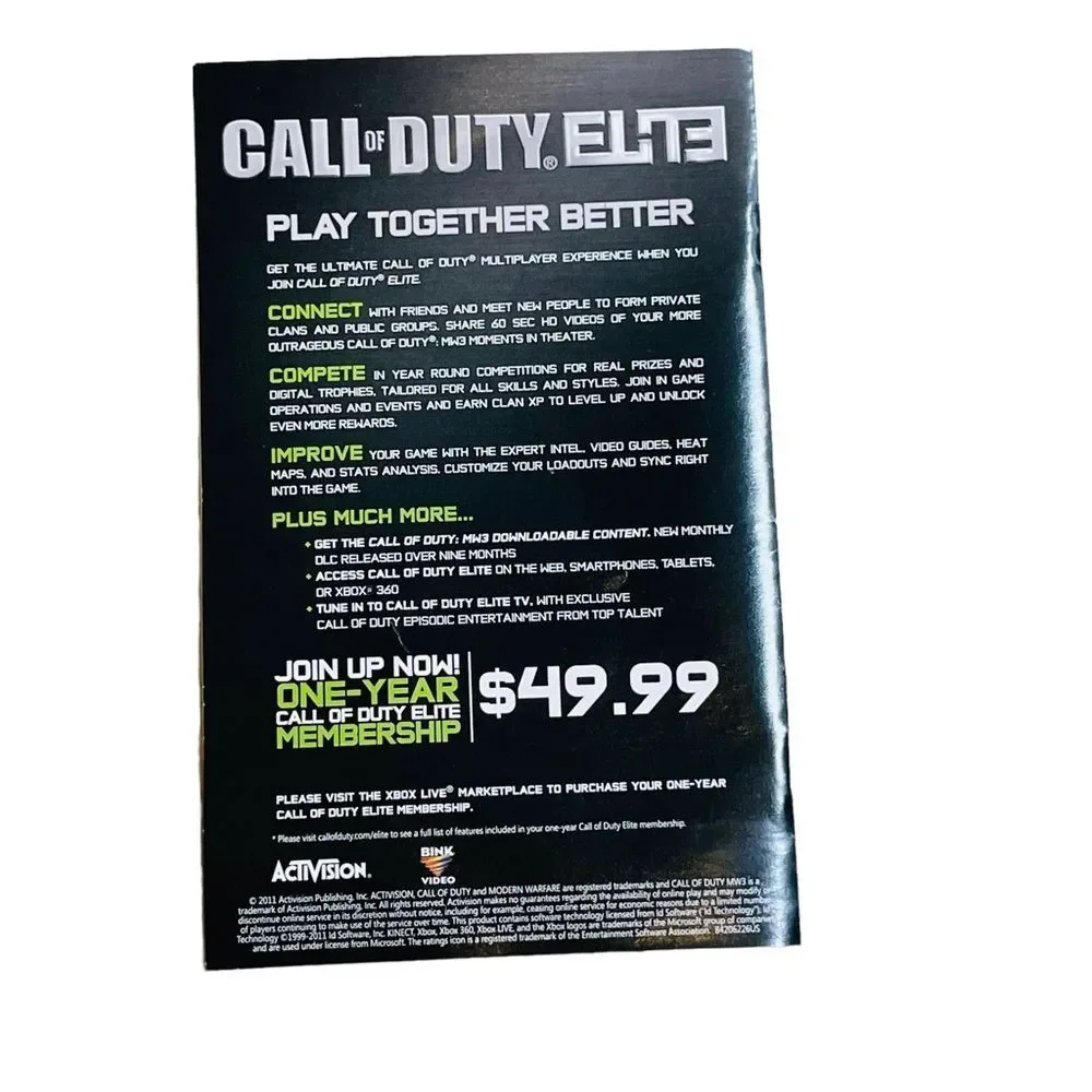 Xbox 360 Call of Duty Modern Warfare 3